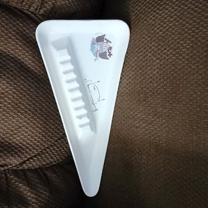 MCM Atomic Ivory Ashtray Morgan Vintage